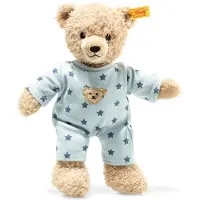 Steiff Teddy en ik Teddybeer Boy Baby met pyjama's, 25cm