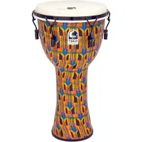 Toca DJEMBE FREESTYLE MECHANICALTUNED KENTE CLOTH 12'' SFDMX-12K