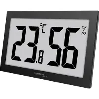 Technoline thermometer XXL - WS 9465 - 223x144x24mm - zwart - TL-WS9465