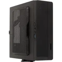 UNYKAch UK 1007, Tower, PC, Zwart, Mini-ITX, SECC, SGCC, CE / ROHS