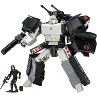 Hasbro Transformer Gi Joe Mash-up Megatron Hiss Tank With Cobra Baroness Figure Veelkleurig