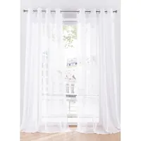 Bonprix Gordijn met fijne structuur, ook verkrijgbaar in extra lang (1 stuk) maat h/b: 265/140 cm