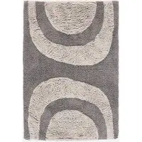 Bonprix Badmat met halfcirkelvormig design maat wc-mat voor hangend toilet