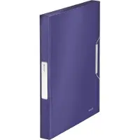 Leitz Style A4 Documentenbox, 330 x 240 x 30 mm, Polypropyleen, Blauw