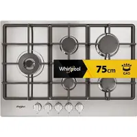 Whirlpool Kookplaat Gas TGML761IXR