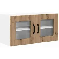 vidaXL Vaatwasserpaneel Kalmar Artisan Eiken 80 x 31 x 40 cm