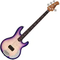 Sterling By Music Man Ray34 Flamed Maple Purple Sunset elektrische basgitaar