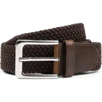 Suitable Geweven Riem Bruin