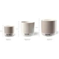 Pantone Latte Beker Design Pantone Yellow Red Orange Light Pink 220 ml (4-delig)
