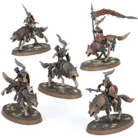 Warhammer Games Workshop : GLOOMSPITE GITZ: SNARLFANG Rijders
