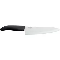 Kyocera koksmes 18 cm keramisch wit