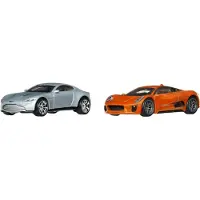 Hot Wheels JBL04, set met voertuigen, geschikt voor kinderen vanaf 3 jaar, materiaal: kunststof, metaal, kleuren: rood, zilver