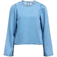 Object Blouse 'OBJFRAME' blauw denim