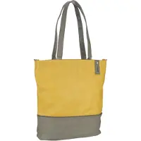 Zwei Shopper 'Jana' geel / grijs