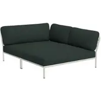 Houe LEVEL Knus hoekkussen rechts aluminium frame