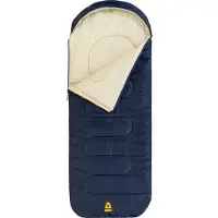 Abbey camp Slaapzak - Pilotmodel - Blauw - 220x85 cm - Extra Ruim
