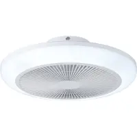 Eglo Sayulita 1 Plafondlamp met ventilator - 46 cm - RGB en Instelbaar wit licht - DC-energy saving - Wit - Dimbaar - 3 Standen