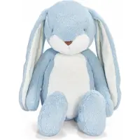 Bunnies By The Bay Floppy Nibble Konijn - Knuffeldier - Knuffel voor kinderen - Geborduurde details - 52 cm - Oceaan