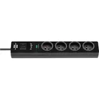 Brennenstuhl 4-socket plugboard with power switch