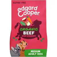Edgard & Cooper Edgard&Cooper Bio Organic Beef Adult Rund&Kip&Rode Biet - Hondenvoer