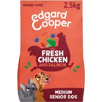 Edgard & Cooper Hondenvoer Brokken Senior Kip En Zalm 2,5 Kg