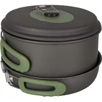Bo Camp - Pannenset - Explorer - 3-Delig - Hard anodized - Aluminium