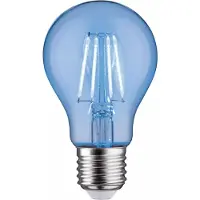 Paulmann LED-gloeilamp Filament E27 230V 40lm 2,2W 1000K Blauw