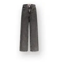 Vingino Girls Carlice Jeans Dark Grey Vintage Size: 4 | Trousers Outlet | kids | Grijs