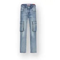 Vingino Jeans Paolo Cargo Jongen Blauw 158
