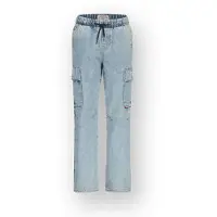 Vingino Gino Cargo Light Indigo Size: 2 | Jeans Outlet | Unisex | Blauw