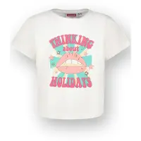 Vingino Heba Real White Size: 8 | T-shirts Outlet | kids | Wit
