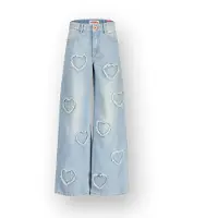 Vingino Meisjes Jeans Cassie Special - Lichtblauw - Maat 164