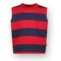 Vingino T-shirt Icon-stripe top Meisje Rood 152