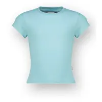 Vingino T-shirt lichtblauw Meisjes Katoen Ronde hals Effen - maat 116