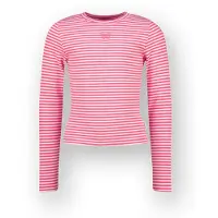Vingino T-shirt Basic stripe top Meisje Roze 116
