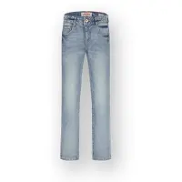 Vingino slim fit jeans light blue denim Blauw Jongens Stretchdenim Effen - maat 158