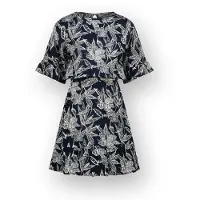 Vingino Jurk Pommy Meisje Blauw 128