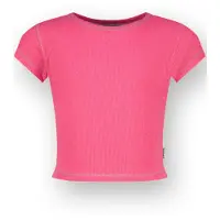 Vingino T-shirt Basic-Crop Rib Tee Meisje Roze 104