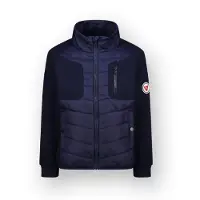Vingino tussenjas donkerblauw Jongens Polyester Opstaande kraag Effen - maat 128