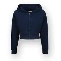 Vingino Basic Zip-hoodie Terry Meisje Blauw 140