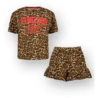 Vingino Waranda Meisjes Pyjamaset - Multicolor Brown