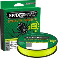 Spiderwire Stealth Smooth 8 Braided Line 300 M Geel 0.130 mm