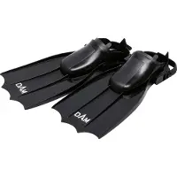 Dam Belly Boat Fins Zwart 2XL