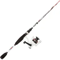 Abu Garcia Ike Dude Spinning Fishing Combo Zwart,Grijs 2.13 m / 5-20 g