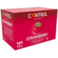Control adapta strawberry condoms 144 eenheden 1 St