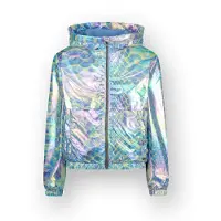Vingino jack blauw Jas Meisjes Polyester Capuchon Meerkleurig - maat 152