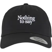 Mister tee Pet 'Nothing To Say' zwart / wit