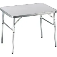 24hShop Campingtafel – Opvouwbare Vouwtafel – 2 Hoogtes – 75 x 55 x 25-59 cm – Aluminium