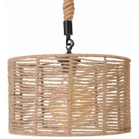 Ledigo Jute Hanglamp WALEC Boho 35cm - Natuurlijke Sfeer