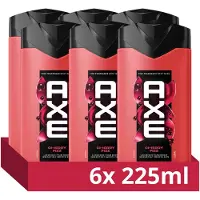 Axe Fine Fragrance Collection Cherry Fizz douchegel - 6 x 225 ml